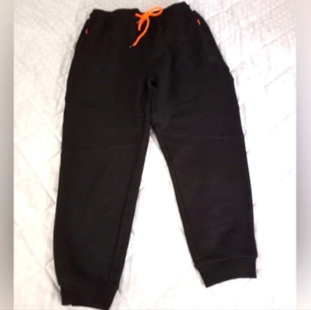 Linus Tech Tips (LTT) Stealth Sweatpants - Black/Orange - Size Small (24) - Picture 4 of 4
